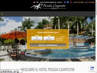 hotelposadacampestre.com
