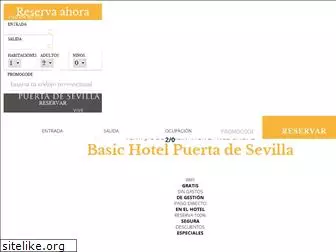 hotelpuertadesevilla.com