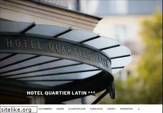 hotelquartierlatin.com