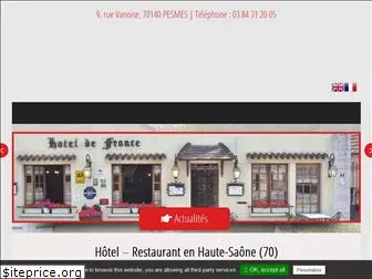 hotelrestaurantdefrance.com