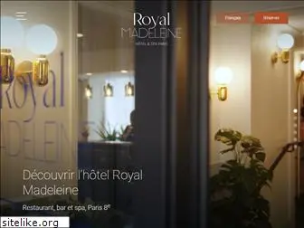 hotelroyalmadeleine.com