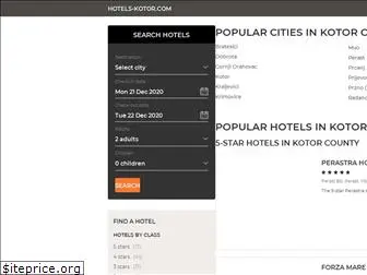hotels-kotor.com