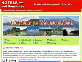 hotels-und-pensionen.at