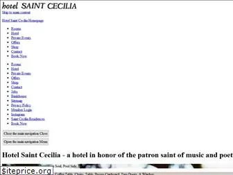 hotelsaintcecilia.com