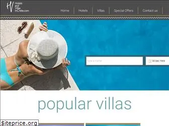 hotelsandvillasincrete.com