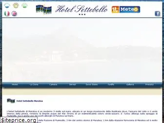 hotelsettebellomaratea.com
