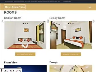 hotelshamvilla.com