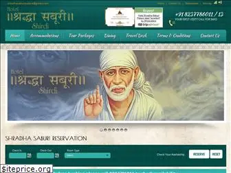 hotelshradhasaburishirdi.com