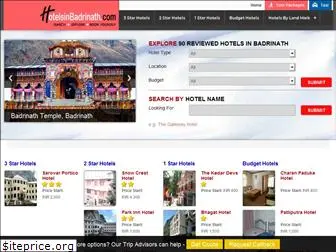 hotelsinbadrinath.com