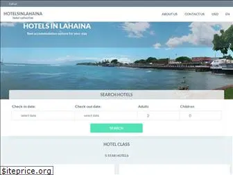 hotelsinlahaina.com