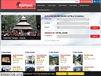 hotelsmanali.co.in