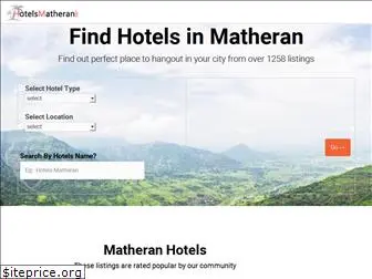 hotelsmatheran.net