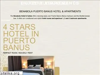 hotelspuertobanus.com