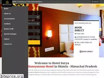 hotelsuryashimla.com