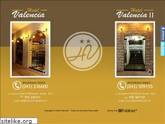 hotelvalenciahuaraz.com