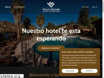 hotelvallegrande.com