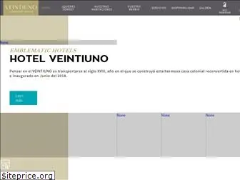 hotelveintiuno.com