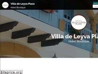 hotelvilladeleyvaplaza.co