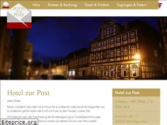 hotelzurpost-wr.de