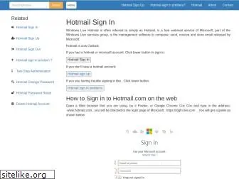 hotemailsignin.com