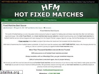 hotfixedmatch.com