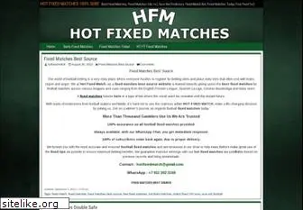 hotfixedmatches.com