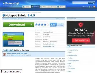 hotspot-shield.findmysoft.com