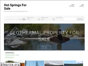 hotspringsforsale.com