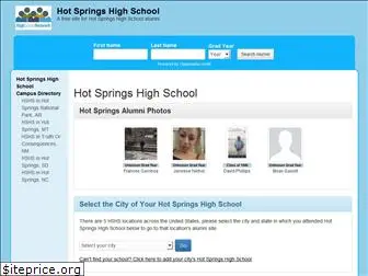 hotspringshighschool.org