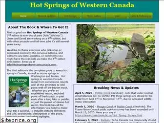 hotspringsofwesterncanada.com