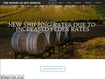 hotspringswinery.com