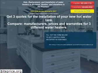 hotwatertankquotes.ca