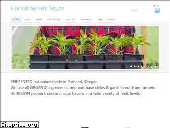 hotwinterhotsauce.com