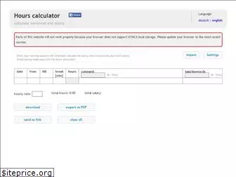 hours-calculator.com