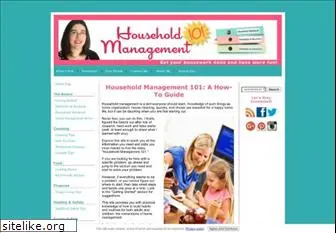 household-management-101.com