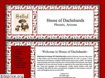 houseofdachshunds.com