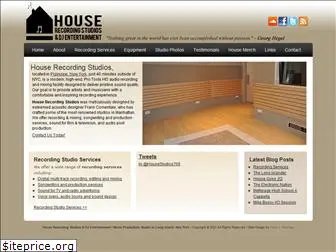 houserecordingstudios.com