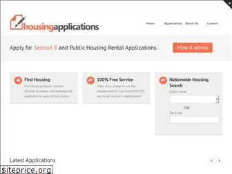 housingapplications.org