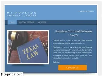 houstoncriminalattorney.us