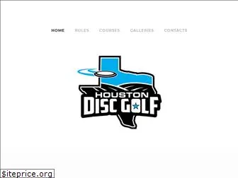 www.houstondiscgolf.org