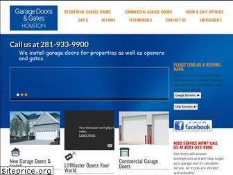 houstongaragedoorsandgates.com