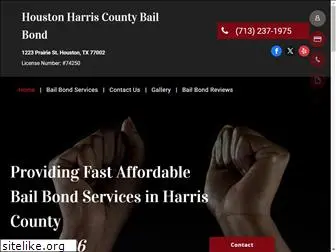 houstonharriscountybailbonds.com