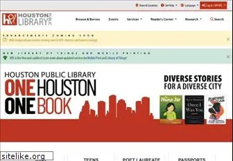 houstonlibrary.org