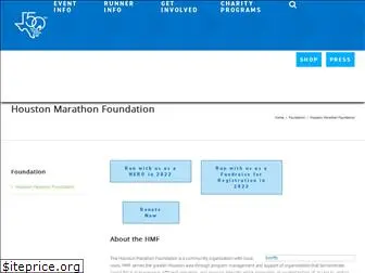 houstonmarathonfoundation.com