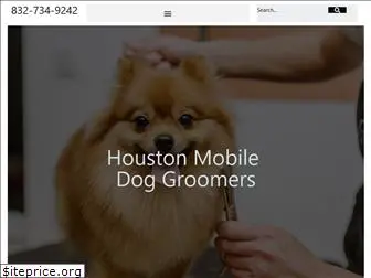 houstonmobiledoggroomers.com