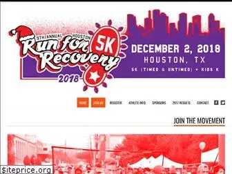 houstonrunforrecovery.com