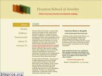 houstonschoolofjewelry.com