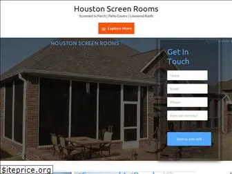 houstonscreenroom.com