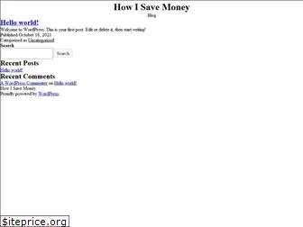 how-i-save-money.com