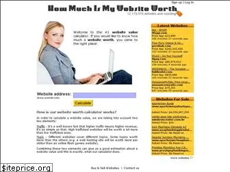 how-much-is-my-website-worth.info